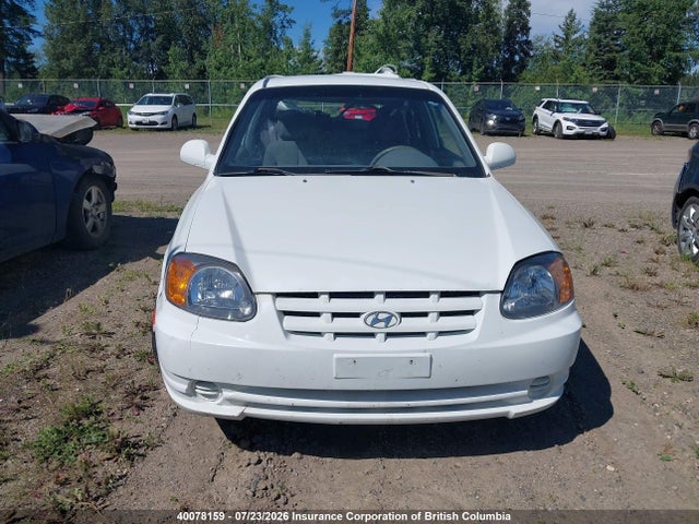 40078159 :رقم المزاد ، KMHCG35C35U336671 vin ، 2005 Hyundai Accent Gs مزاد بيع