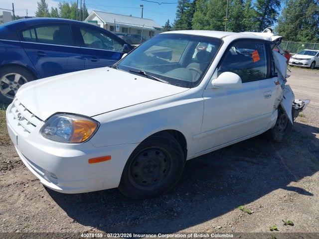 40078159 :رقم المزاد ، KMHCG35C35U336671 vin ، 2005 Hyundai Accent Gs مزاد بيع