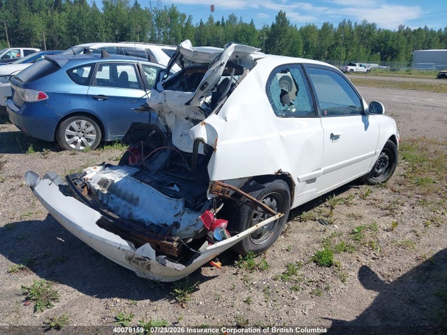 40078159 :رقم المزاد ، KMHCG35C35U336671 vin ، 2005 Hyundai Accent Gs مزاد بيع