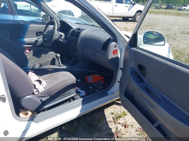 40078159 :رقم المزاد ، KMHCG35C35U336671 vin ، 2005 Hyundai Accent Gs مزاد بيع