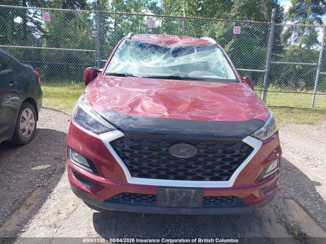 2019 Hyundai Tucson Preferred მანქანა იყიდება აუქციონზე, vin: KM8J3CA42KU874999, აუქციონის ნომერი: 40081150