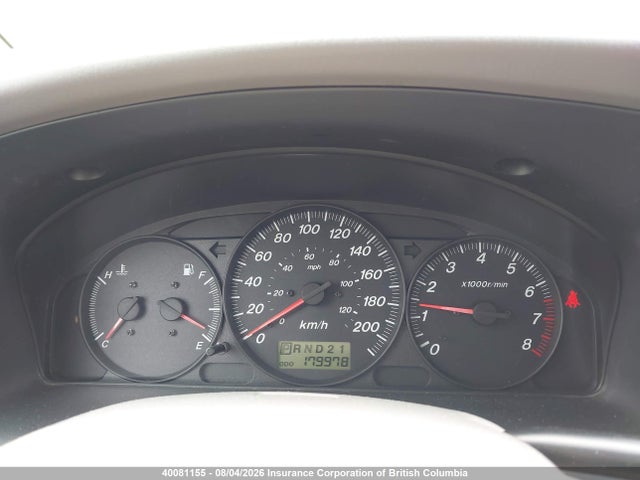 2000 Mazda Mpv Wagon მანქანა იყიდება აუქციონზე, vin: JM3LW28G9Y0137109, აუქციონის ნომერი: 40081155