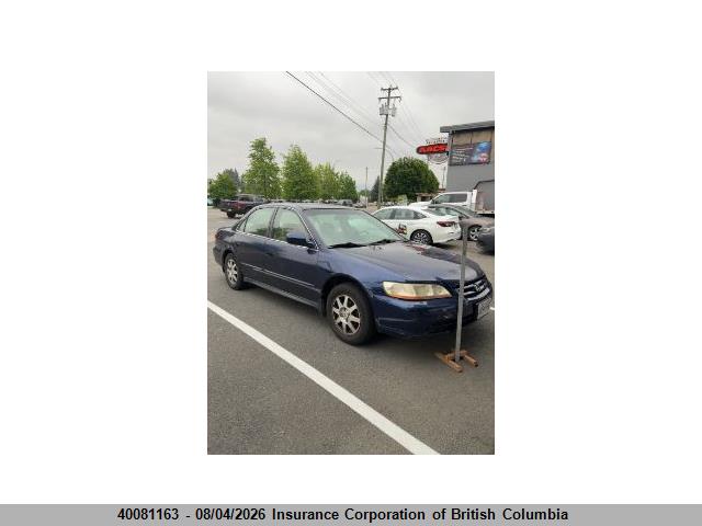 Aukcja sprzedaży 2002 Honda Accord Se, vin: 1HGCG56732A804530, numer aukcji: 40081163