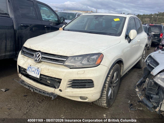Продаж на аукціоні авто 2012 Volkswagen Touareg Tdi, vin: WVGDK9BP4CD005124, номер лоту: 40081169