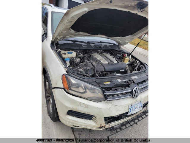 Продаж на аукціоні авто 2012 Volkswagen Touareg Tdi, vin: WVGDK9BP4CD005124, номер лоту: 40081169