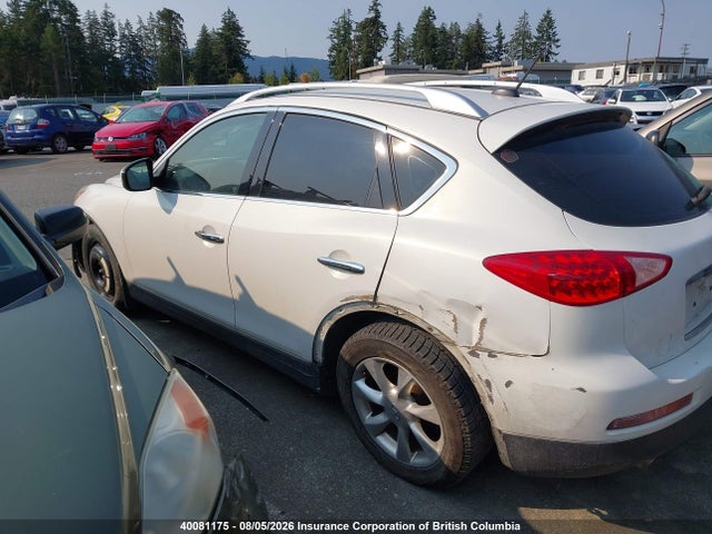 Продаж на аукціоні авто 2010 Infiniti Ex35, vin: JN1AJ0HR0AM750340, номер лоту: 40081175