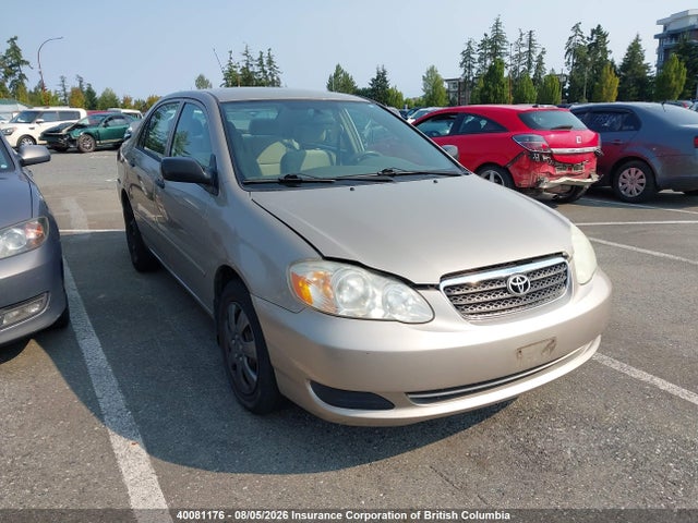40081176 :رقم المزاد ، 2T1BR32E35C861646 vin ، 2005 Toyota Corolla Ce/le/sport مزاد بيع