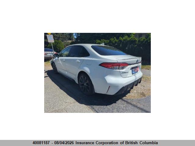 40081187 :رقم المزاد ، JTDBDMHE5S3026342 vin ، 2025 Toyota Corolla Hybrid Se مزاد بيع