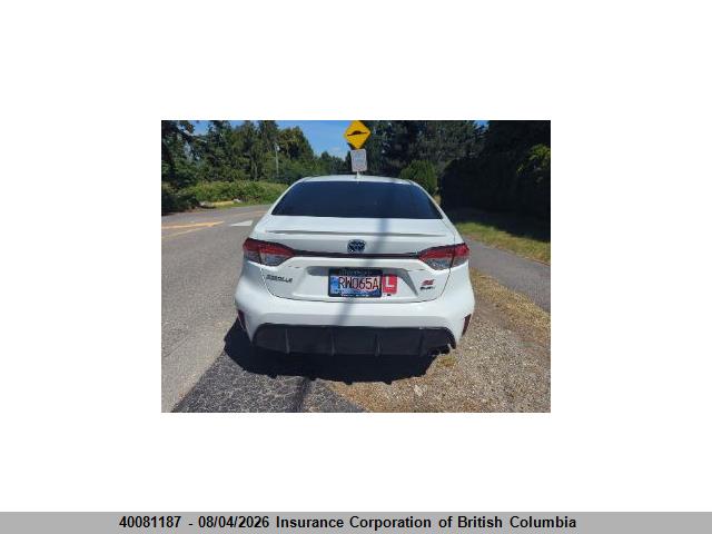 40081187 :رقم المزاد ، JTDBDMHE5S3026342 vin ، 2025 Toyota Corolla Hybrid Se مزاد بيع
