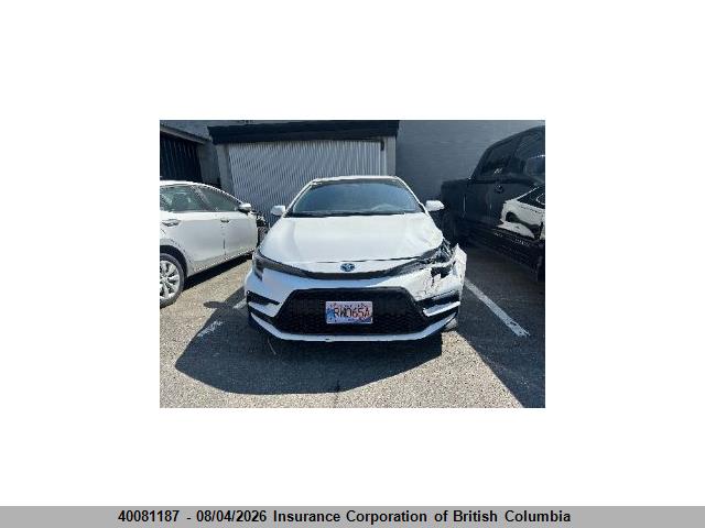 40081187 :رقم المزاد ، JTDBDMHE5S3026342 vin ، 2025 Toyota Corolla Hybrid Se مزاد بيع