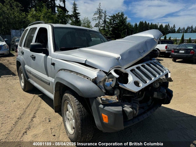 Auction sale of the 2007 Jeep Liberty Sport, vin: 1J4GL48K27W707878, lot number: 40081189