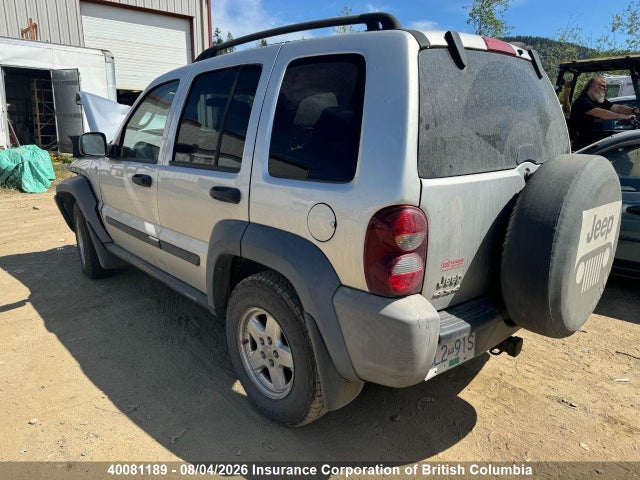 40081189 :رقم المزاد ، 1J4GL48K27W707878 vin ، 2007 Jeep Liberty Sport مزاد بيع