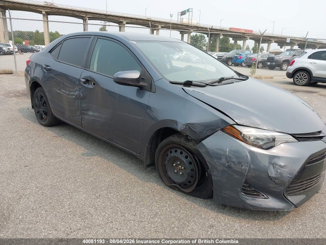 40081193 :رقم المزاد ، 2T1BURHE7HC828923 vin ، 2017 Toyota Corolla L/le/xle/se/xse مزاد بيع