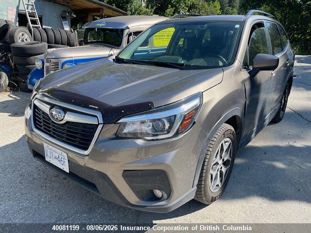 40081199 :رقم المزاد ، JF2SKEFC2LH557534 vin ، 2020 Subaru Forester Convenience مزاد بيع