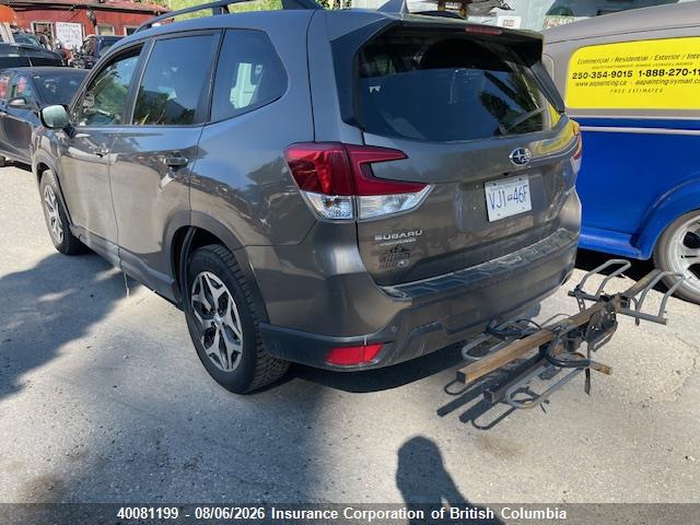 40081199 :رقم المزاد ، JF2SKEFC2LH557534 vin ، 2020 Subaru Forester Convenience مزاد بيع