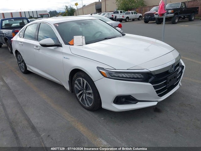 Aukcja sprzedaży 2022 Honda Accord Hybrid Ex, vin: 1HGCV3F41NA800254, numer aukcji: 40077329