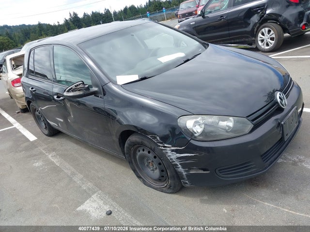 2012 Volkswagen Golf მანქანა იყიდება აუქციონზე, vin: WVWDA7AJ1CW079338, აუქციონის ნომერი: 40077439