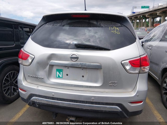 2016 Nissan Pathfinder S/sv/sl/platinum მანქანა იყიდება აუქციონზე, vin: 5N1AR2MM0GC627417, აუქციონის ნომერი: 40075853