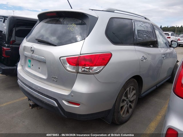 2016 Nissan Pathfinder S/sv/sl/platinum მანქანა იყიდება აუქციონზე, vin: 5N1AR2MM0GC627417, აუქციონის ნომერი: 40075853