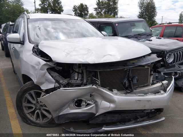 2016 Nissan Pathfinder S/sv/sl/platinum მანქანა იყიდება აუქციონზე, vin: 5N1AR2MM0GC627417, აუქციონის ნომერი: 40075853