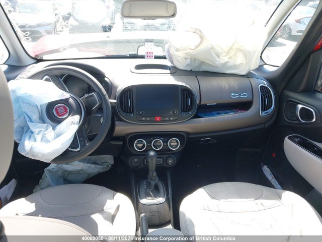 2019 Fiat 500l Lounge მანქანა იყიდება აუქციონზე, vin: ZFBNFACH5KZ042256, აუქციონის ნომერი: 40080050