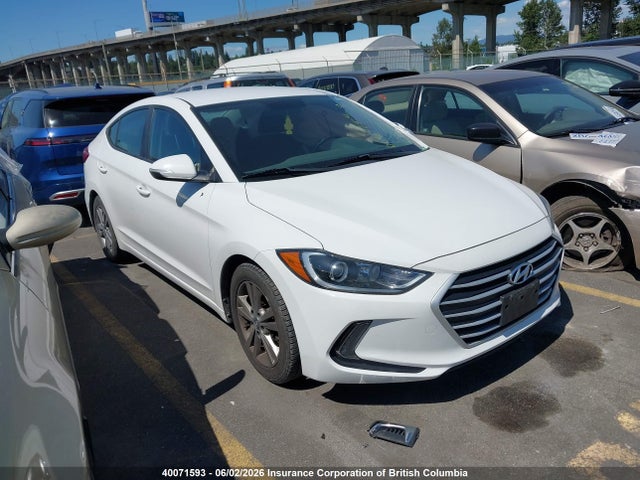 2017 Hyundai Elantra Se/value/limited მანქანა იყიდება აუქციონზე, vin: KMHD84LF9HU402195, აუქციონის ნომერი: 40071593