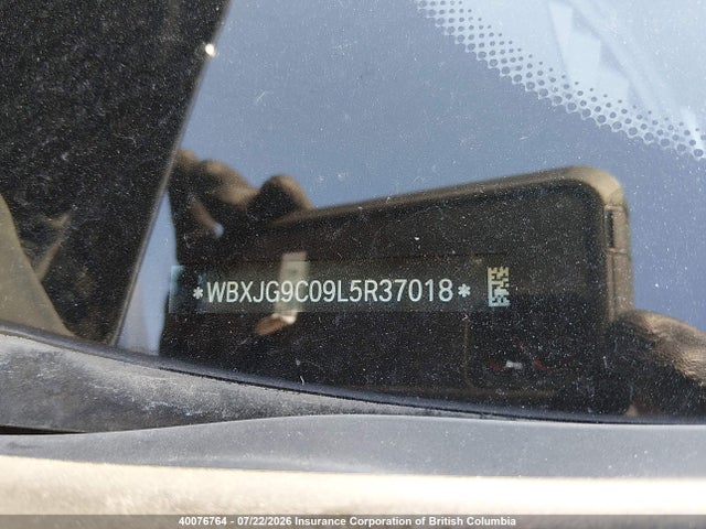 2020 Bmw X1 Xdrive28i მანქანა იყიდება აუქციონზე, vin: WBXJG9C09L5R37018, აუქციონის ნომერი: 40076764