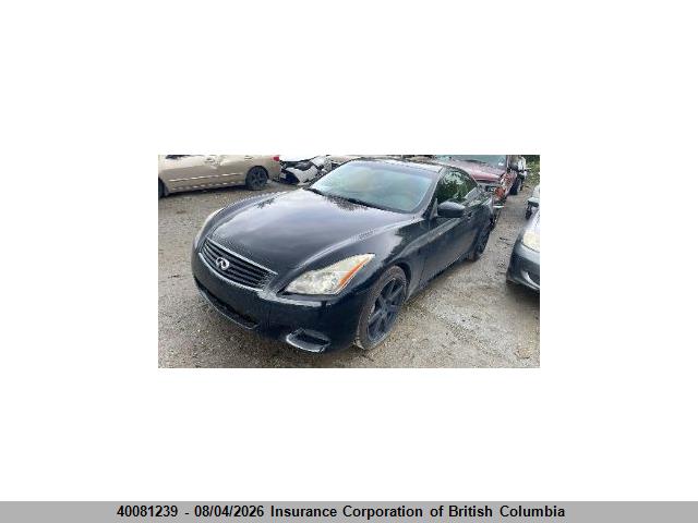 Aukcja sprzedaży 2010 Infiniti G37, vin: JN1CV6EK9AM102096, numer aukcji: 40081239