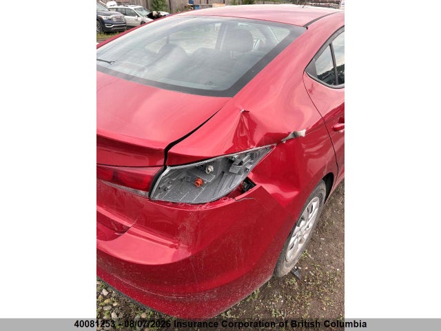 2017 Hyundai Elantra Se მანქანა იყიდება აუქციონზე, vin: 5NPD74LF0HH195066, აუქციონის ნომერი: 40081253