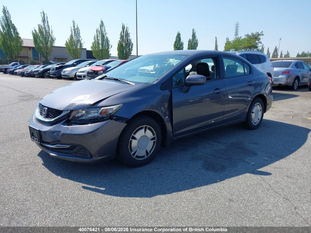 Honda Civic Lx 2014 2HGFB2F44EH000761 Image 2