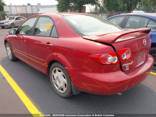 40081258 :رقم المزاد ، 1YVFP80C345N01322 vin ، 2004 Mazda 6 I مزاد بيع