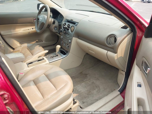 40081258 :رقم المزاد ، 1YVFP80C345N01322 vin ، 2004 Mazda 6 I مزاد بيع