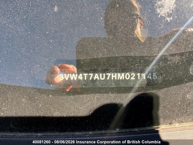 Продаж на аукціоні авто 2017 Volkswagen Gti, vin: 3VW4T7AU7HM021145, номер лоту: 40081260