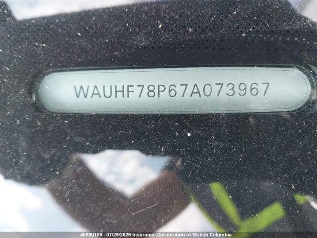 Продаж на аукціоні авто 2007 Audi A3 2, vin: WAUHF78P67A073967, номер лоту: 40080109