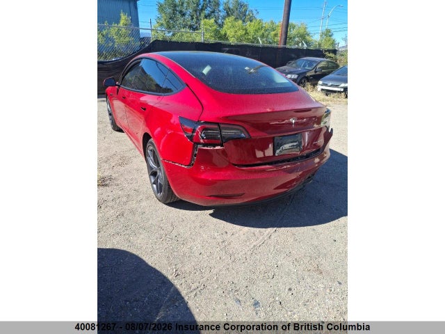 2023 Tesla Model 3 მანქანა იყიდება აუქციონზე, vin: 5YJ3E1EB3PF456519, აუქციონის ნომერი: 40081267