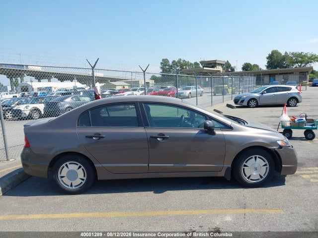 40081289 :رقم المزاد ، 2HGFA1F43AH017560 vin ، 2010 Honda Civic مزاد بيع