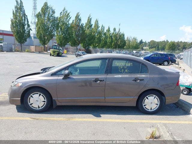40081289 :رقم المزاد ، 2HGFA1F43AH017560 vin ، 2010 Honda Civic مزاد بيع