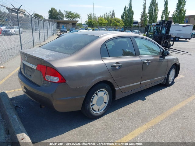40081289 :رقم المزاد ، 2HGFA1F43AH017560 vin ، 2010 Honda Civic مزاد بيع