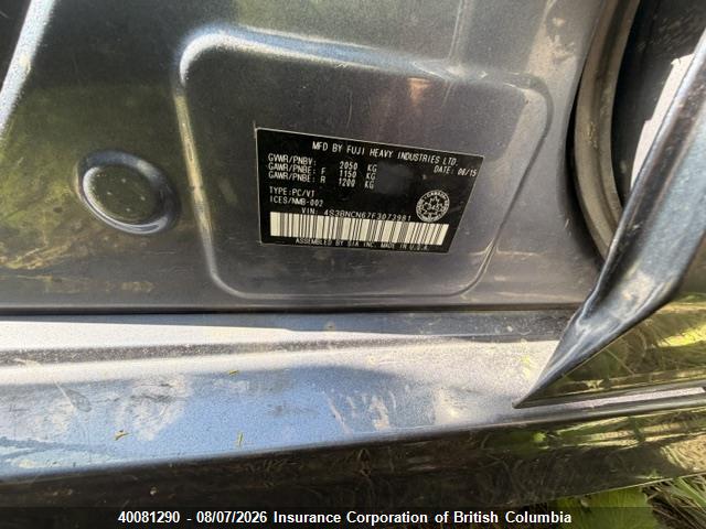 Продажа на аукционе авто 2015 Subaru Legacy 2.5i Limited, vin: 4S3BNCN67F3073981, номер лота: 40081290