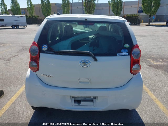 2010 Toyota Passo მანქანა იყიდება აუქციონზე, vin: KGC300026125, აუქციონის ნომერი: 40081291