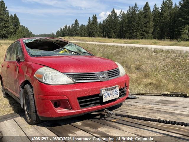 Продаж на аукціоні авто 2009 Nissan Versa, vin: 3N1BC13E19L361057, номер лоту: 40081293