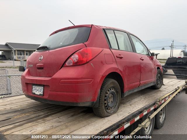 Продаж на аукціоні авто 2009 Nissan Versa, vin: 3N1BC13E19L361057, номер лоту: 40081293