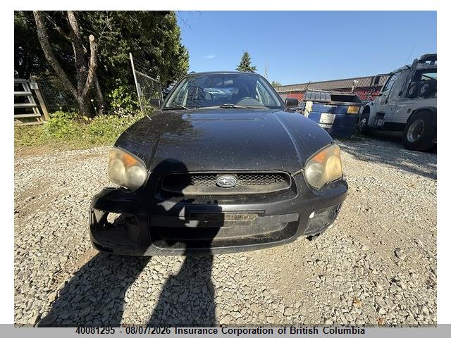 2005 Subaru Impreza Rs მანქანა იყიდება აუქციონზე, vin: JF1GG67565H815607, აუქციონის ნომერი: 40081295