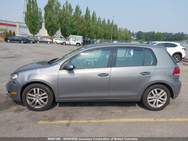 2010 Volkswagen Golf მანქანა იყიდება აუქციონზე, vin: WVWCA9AJ2AW371567, აუქციონის ნომერი: 40081298