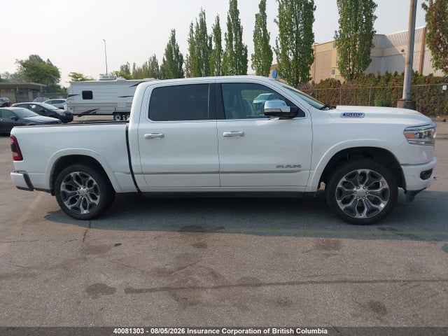 40081303 :رقم المزاد ، 1C6SRFHM1MN512472 vin ، 2021 Ram 1500 Limited مزاد بيع