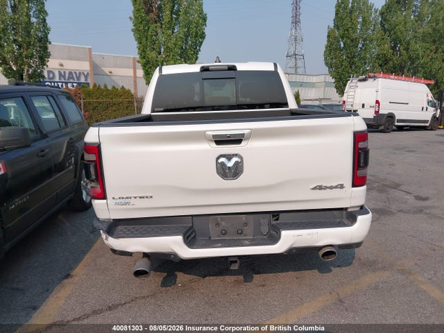 40081303 :رقم المزاد ، 1C6SRFHM1MN512472 vin ، 2021 Ram 1500 Limited مزاد بيع