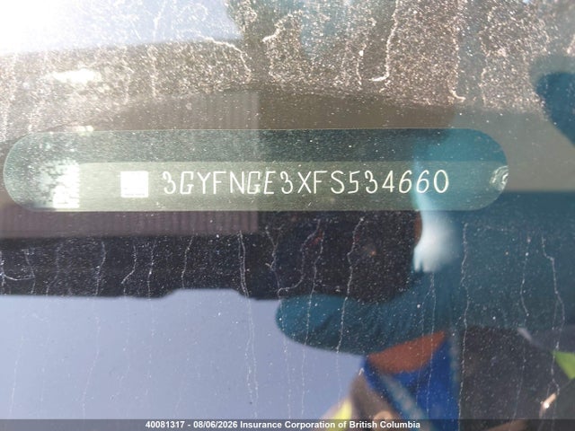 Продажа на аукционе авто 2015 Cadillac Srx, vin: 3GYFNGE3XFS534660, номер лота: 40081317