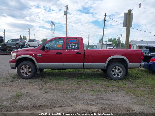 40081318 :رقم المزاد ، 3D7MX38A27G802718 vin ، 2007 Dodge Ram 3500 Slt/trx4 Off Road/sport مزاد بيع