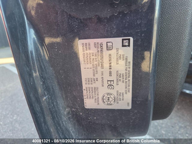 40081321 :رقم المزاد ، 1GKFK66828J124401 vin ، 2008 Gmc Yukon مزاد بيع