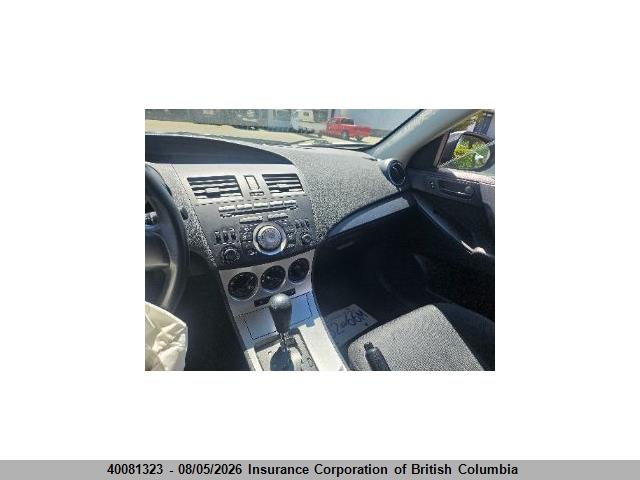 2010 Mazda 3 I მანქანა იყიდება აუქციონზე, vin: JM1BL1SFXA1176170, აუქციონის ნომერი: 40081323